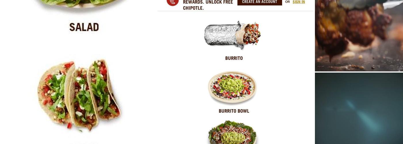 Chipotle Mexican Grill Menu