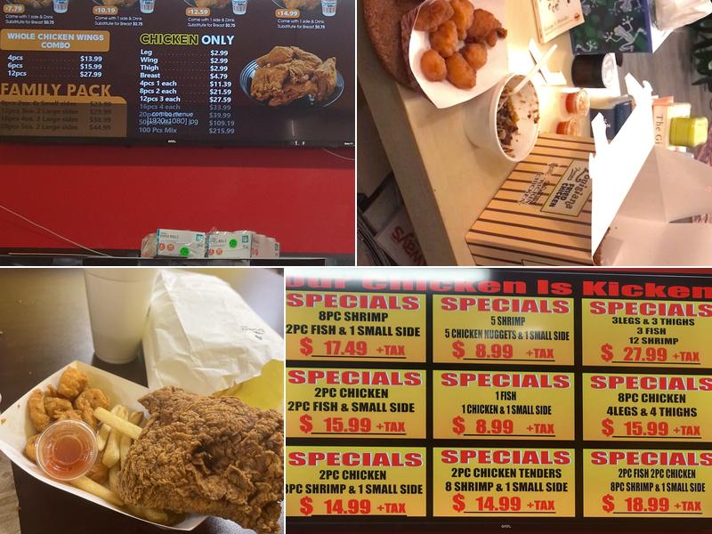 Louisiana Famous Fried Chicken Menu