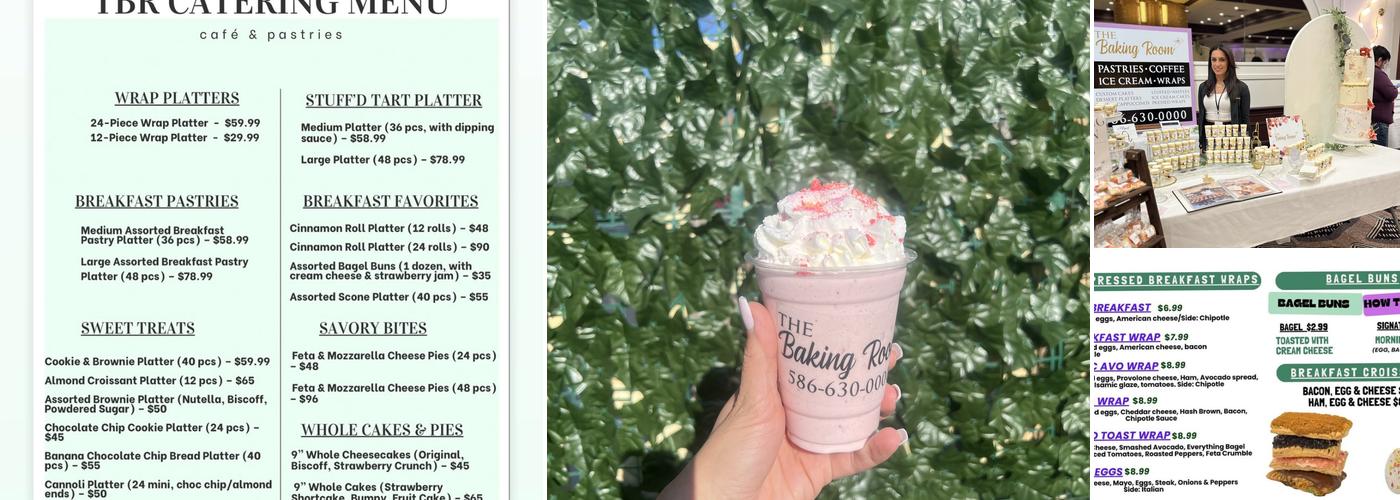 The Baking Room Menu