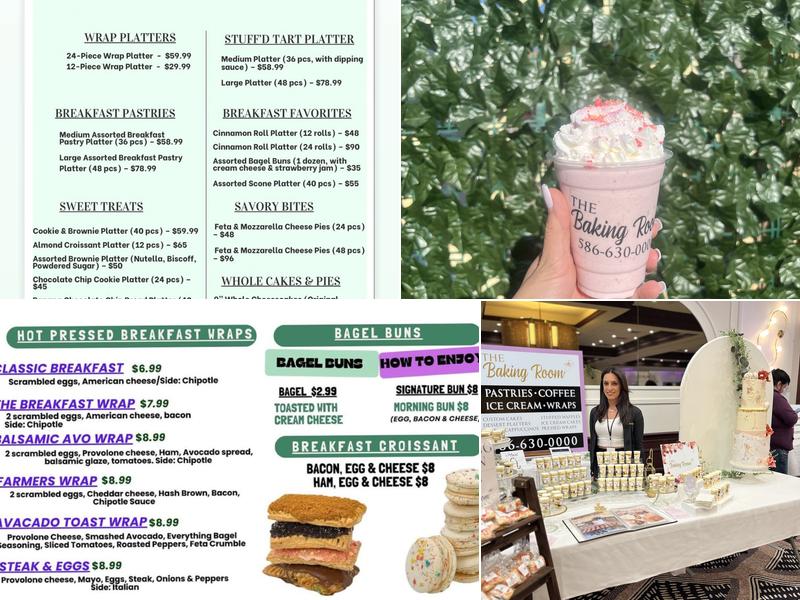 The Baking Room Menu