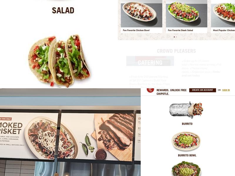 Chipotle Mexican Grill Menu