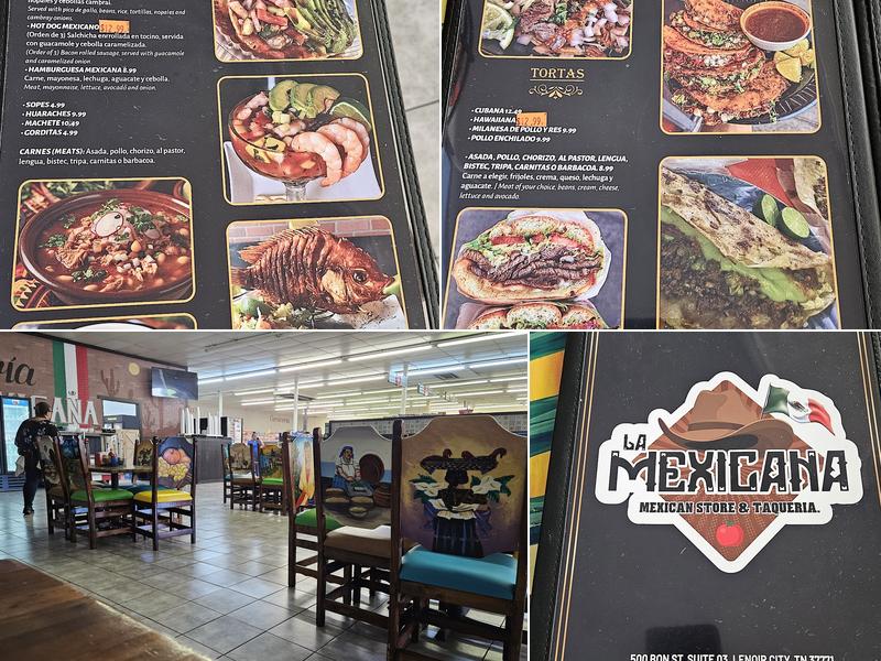 La Mexicana Mexican Store & Taqueria Menu