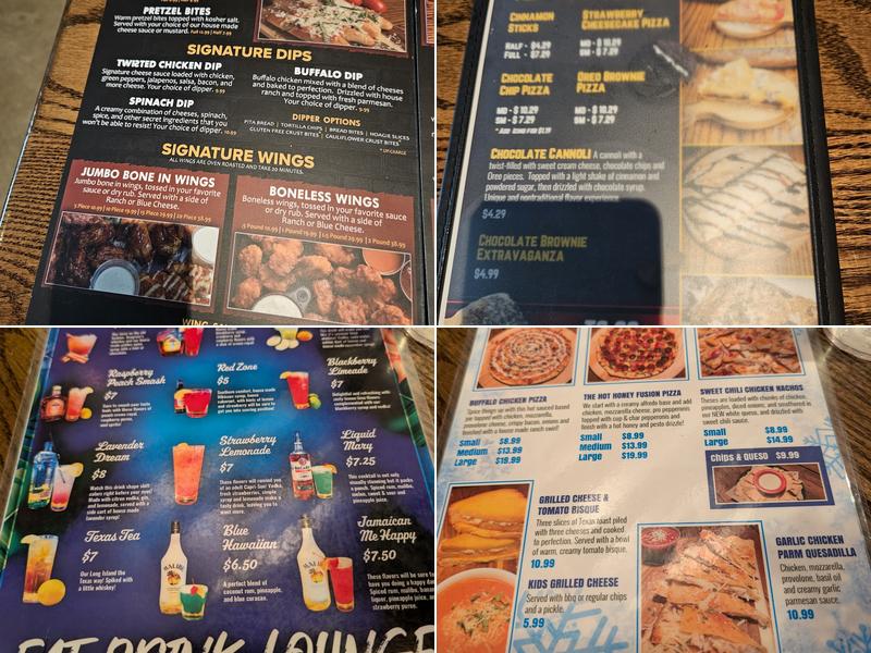 La Torcia Brick Oven Pizza Menu