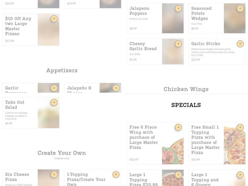 Straw Hat Pizza Menu