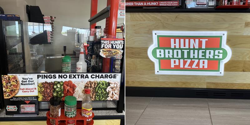Hunt brother pizza
