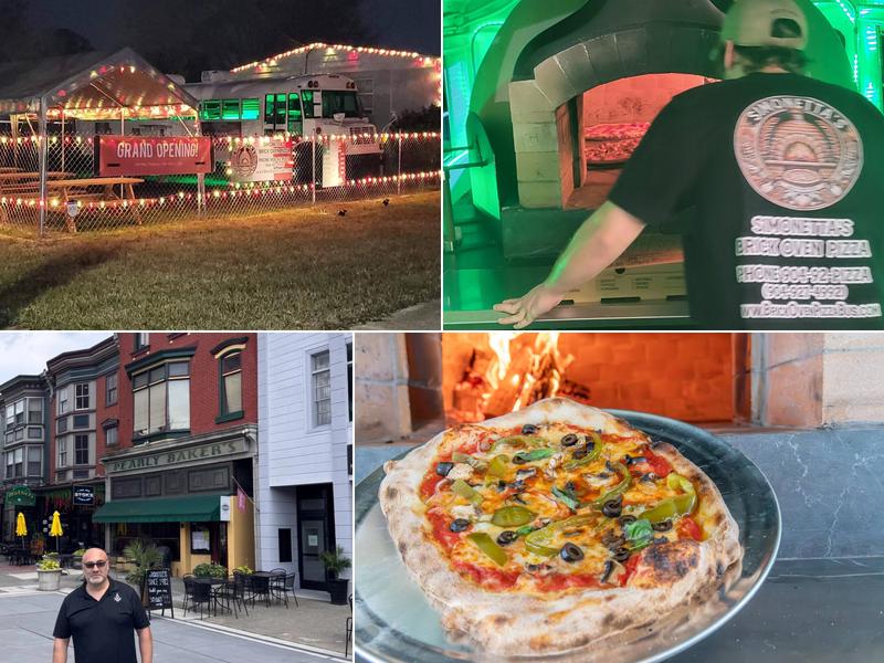 Simonetta's Brick Oven Pizza Bus