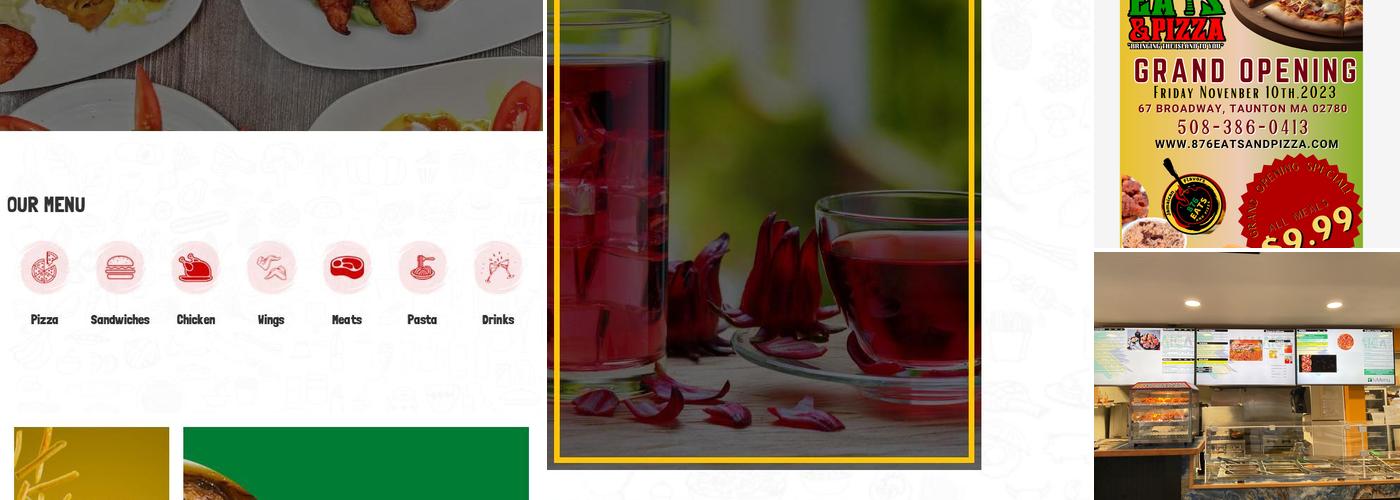 876Eats & Pizza Menu