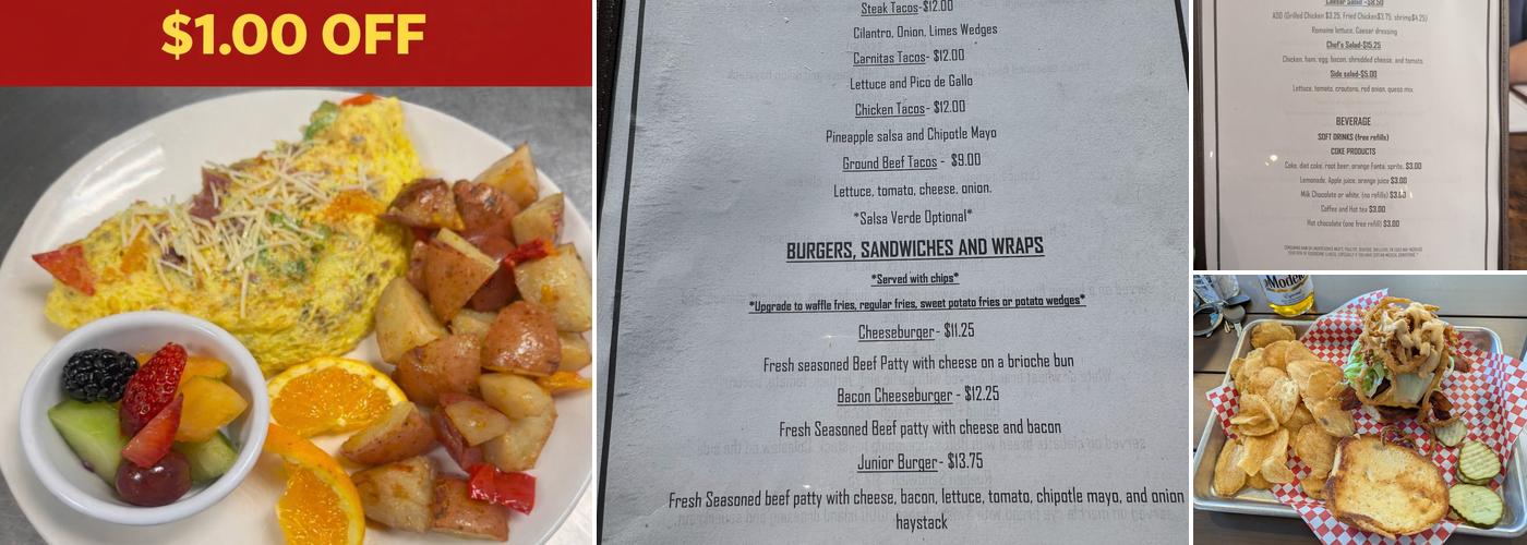 Junior's Kitchen Menu