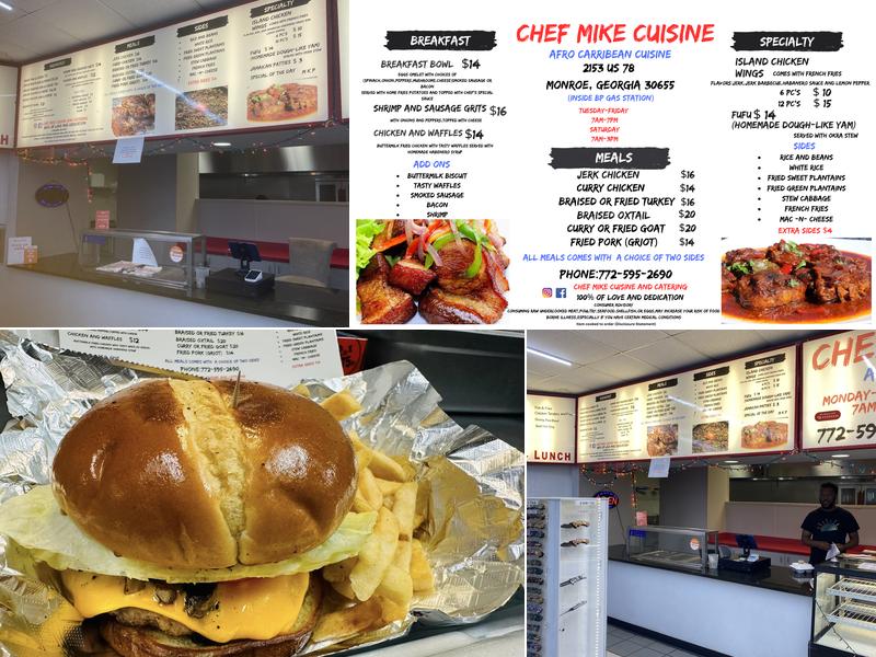 Chef Mike Cuisine Menu