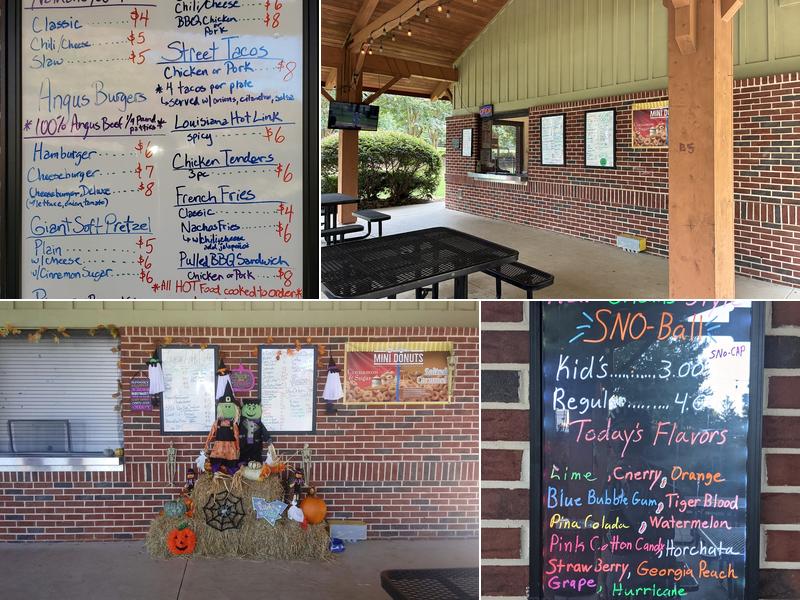 Linear Park Cafe Menu
