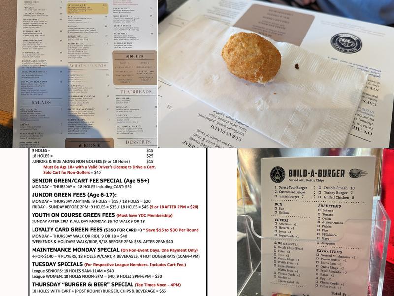 Wild Marsh Grill Menu