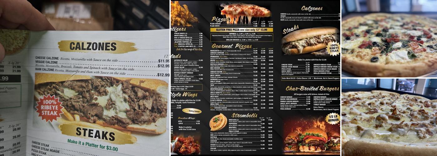 Dimitris Pizza & Grill Menu