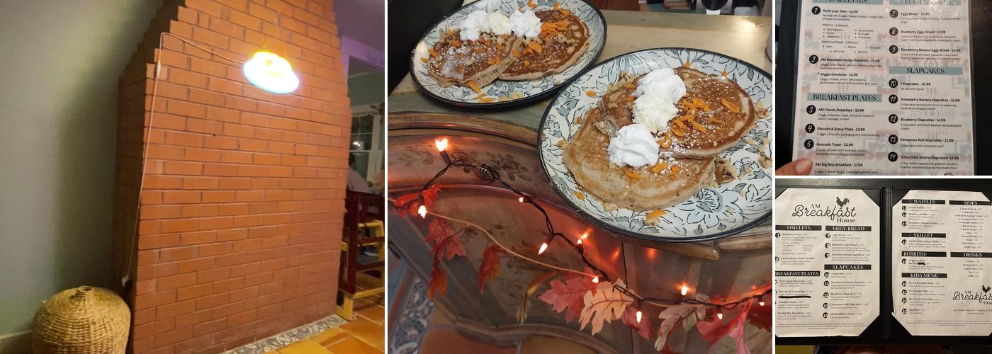 AM Breakfast House Menu