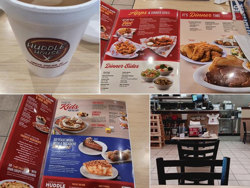 Huddle House Menu