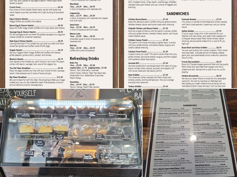 Griddle & Grind Menu