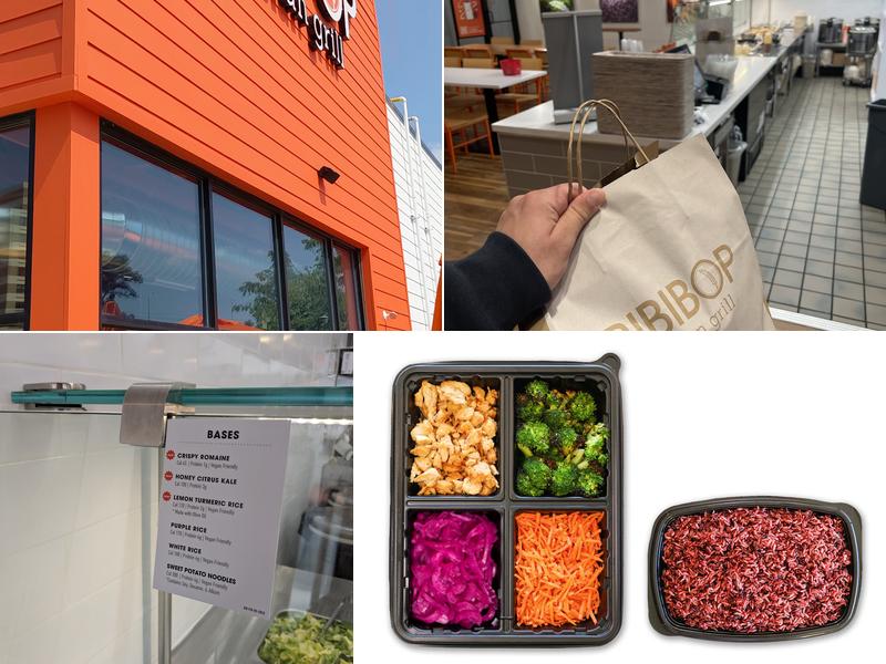 BIBIBOP Asian Grill Menu