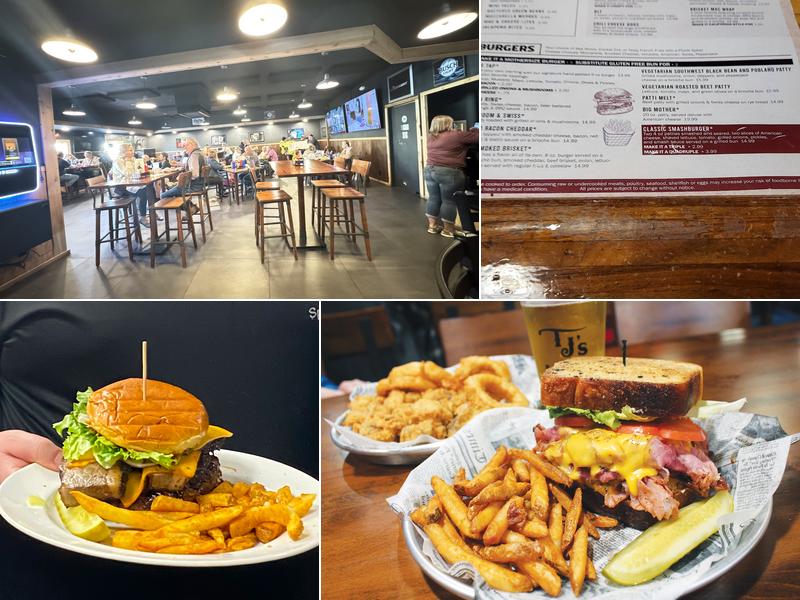 TJ's Baroda Tap Menu