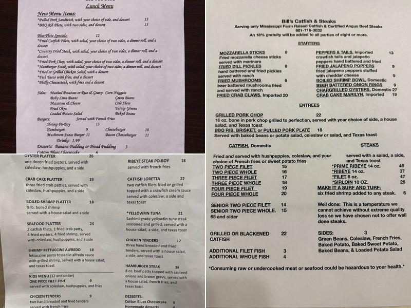Catfish Kitchen Menu