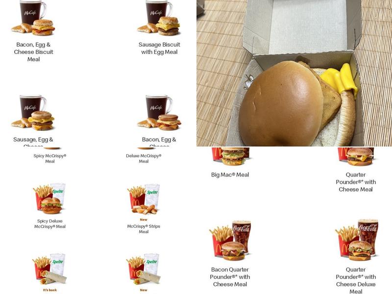 McDonald’s Menu