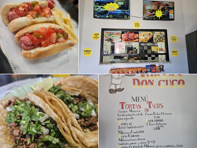 Tortas Don Cuco Menu