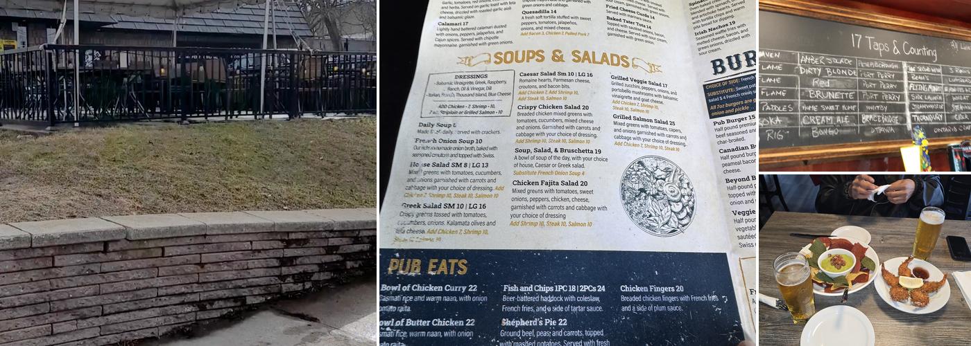 The Lakeview Pub Menu