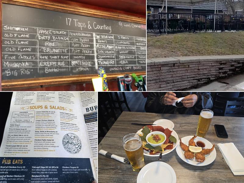 The Lakeview Pub Menu