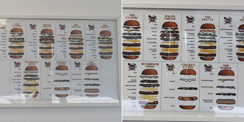 Copperline Smashburger! Menu