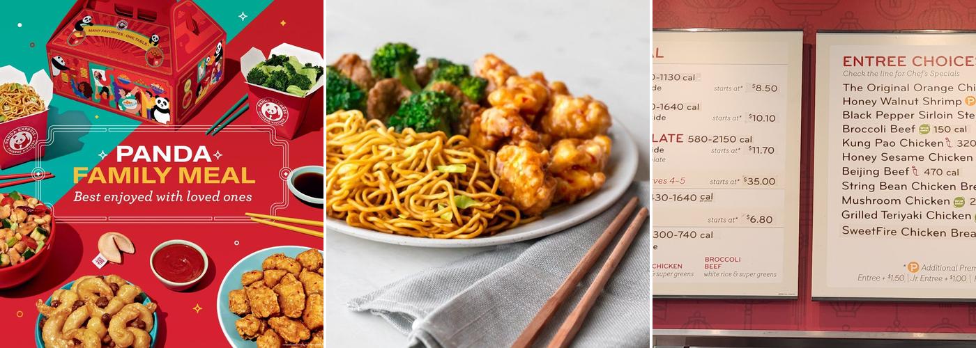 Panda Express Menu