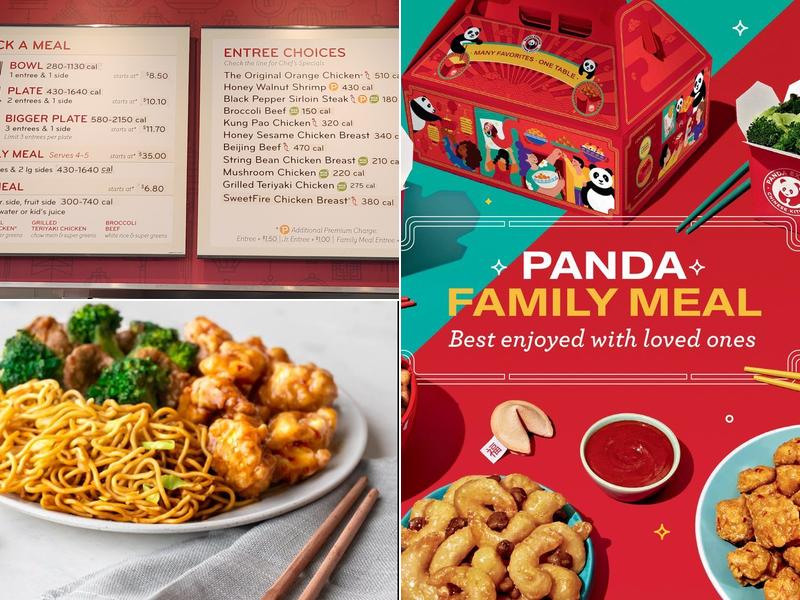 Panda Express Menu