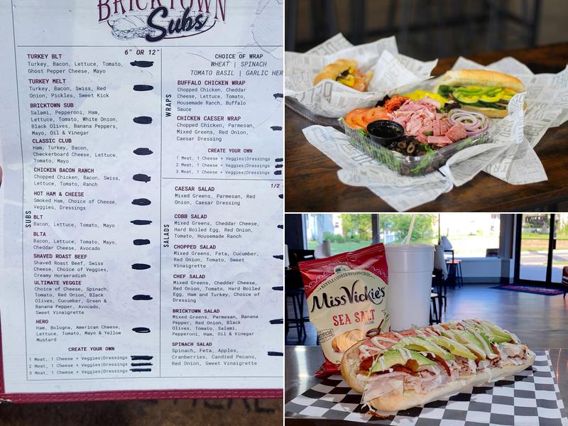 BricktownSubs Menu