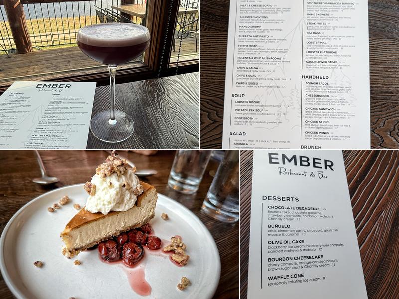 Ember Restaurant & Bar Menu