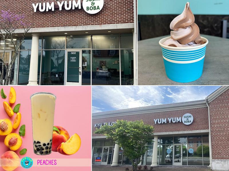 Yum Yum Sushi & Boba 1430 High St Ste 502, Williamsburg