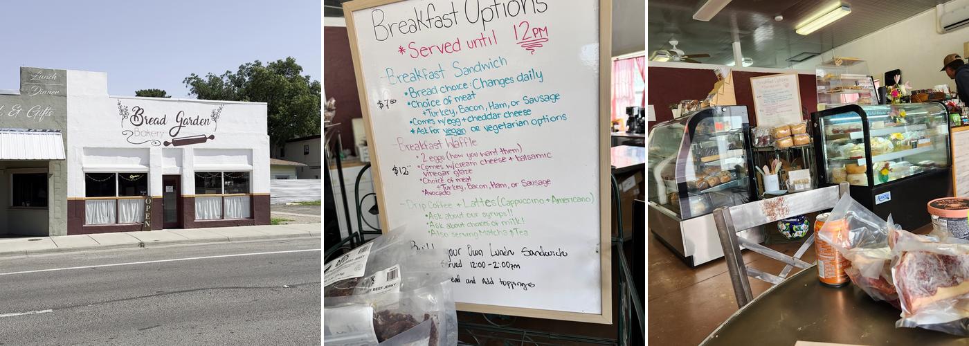 Bread Garden Bakery Menu