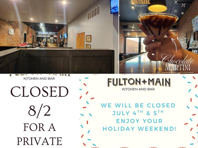 Fulton & Main Kitchen and Bar 118 W Main St, Berne