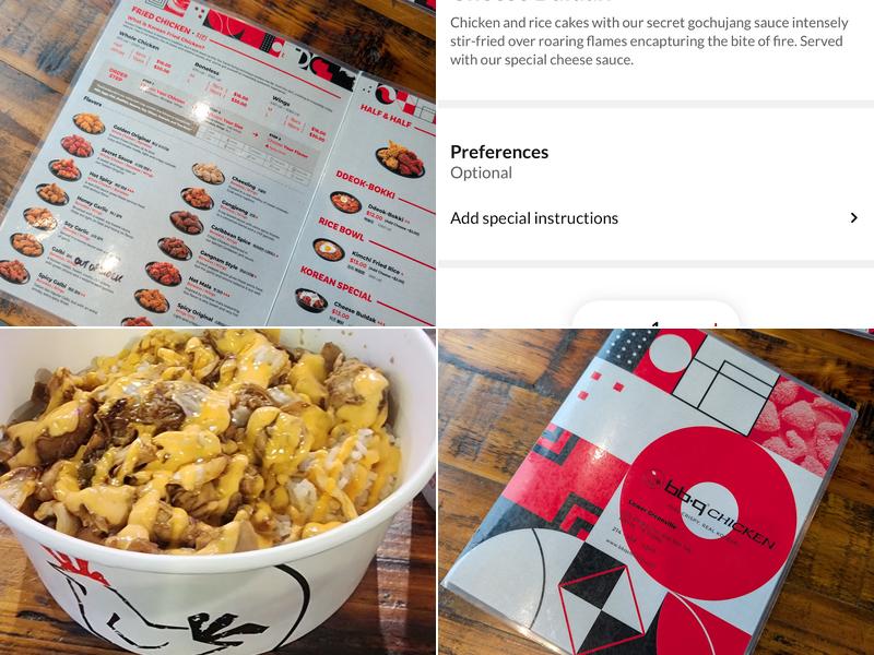 bb.q Chicken Lower Greenville (Dallas) Menu