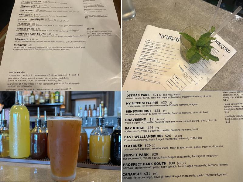 Wheated Menu