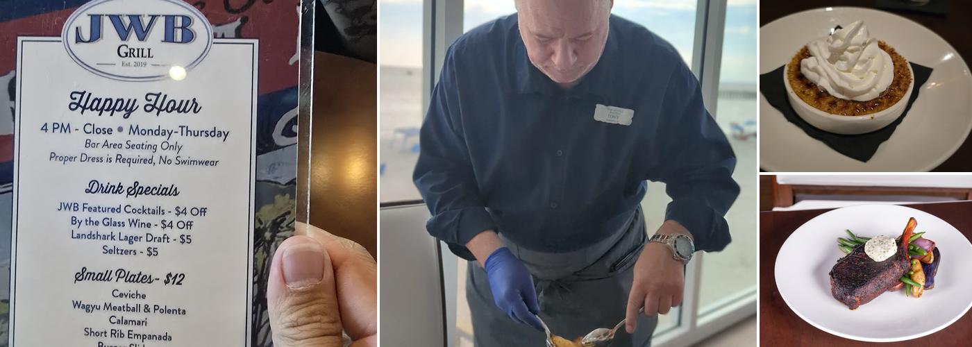 JWB Grill Menu