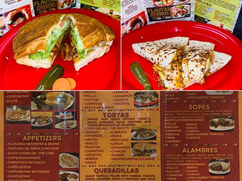 Tortas Y Tacos La Chiquita lll Menu