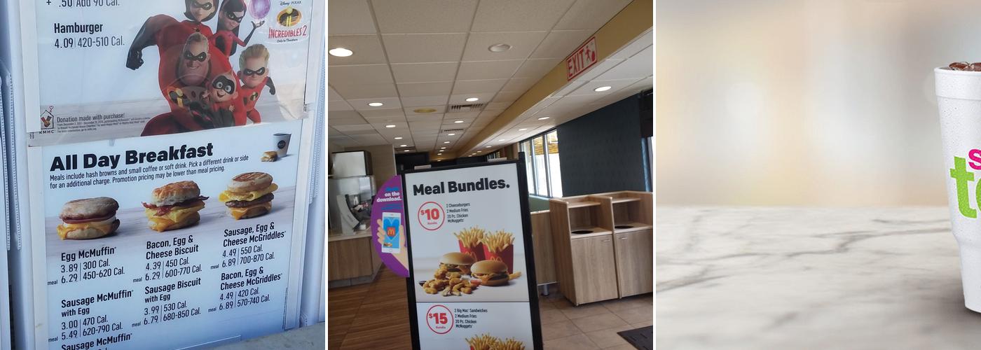 McDonald's Menu