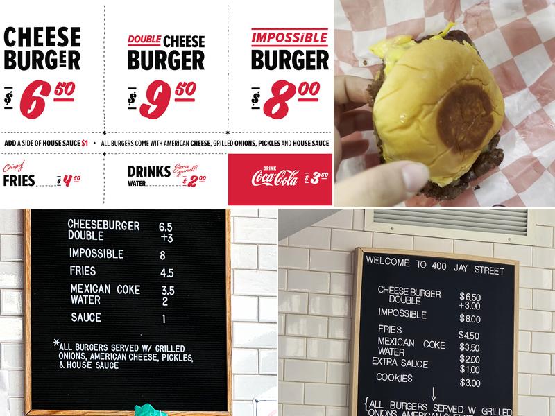 7th Street Burger Downtown Brooklyn Menu