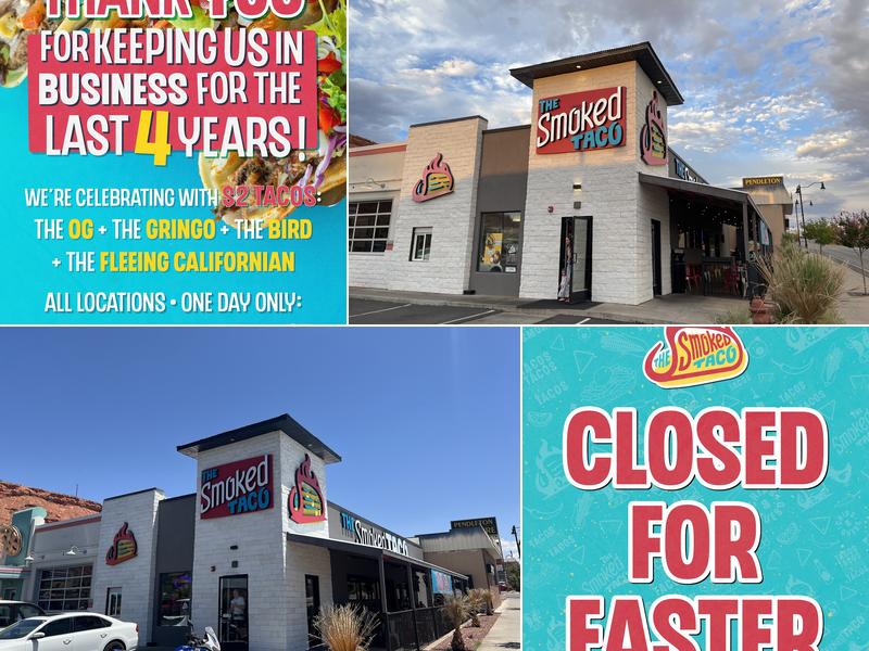 The Smoked Taco 471 E St George Blvd, St. George