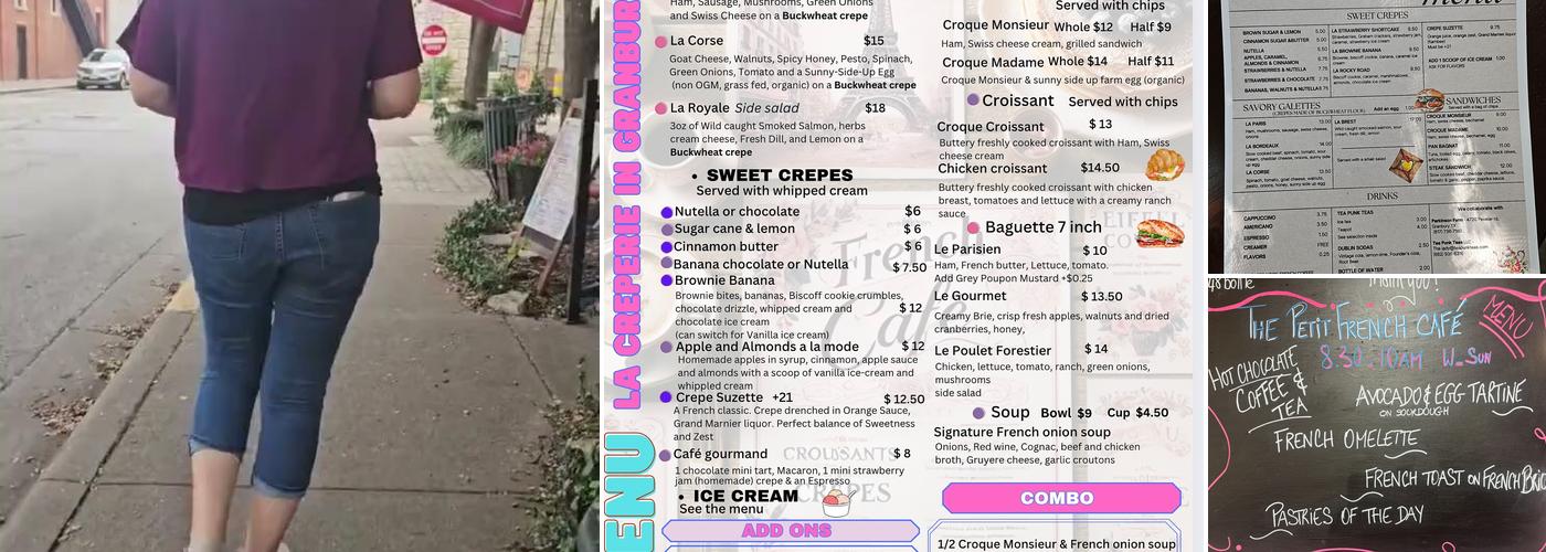 La Creperie Menu