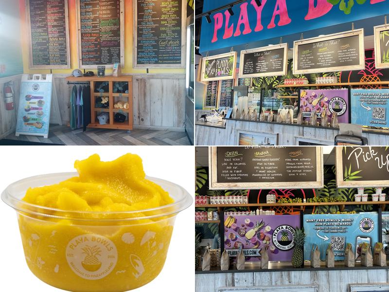 Playa Bowls Menu