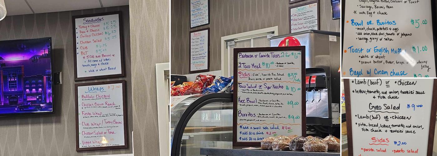 Greggos Menu