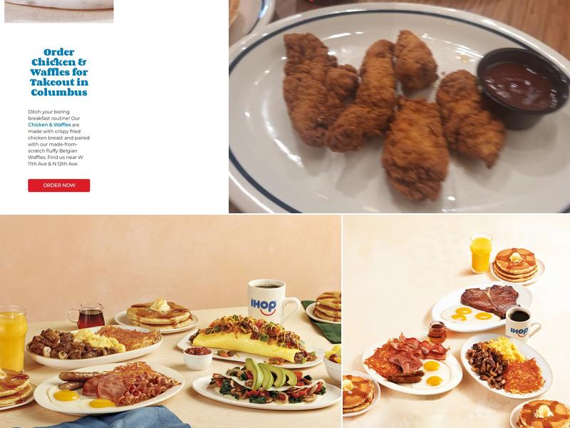 IHOP Menu