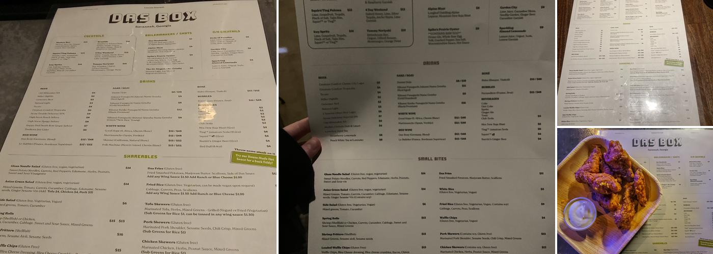 Das Box Menu
