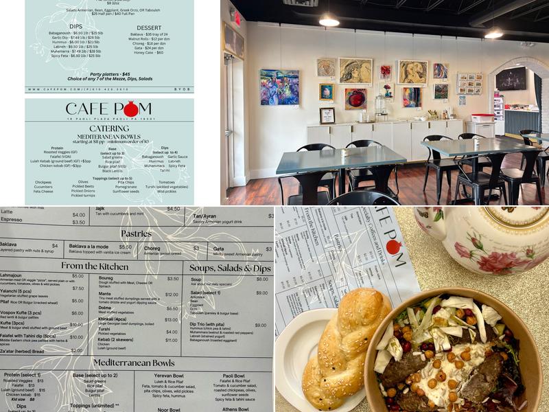 Cafe POM Menu