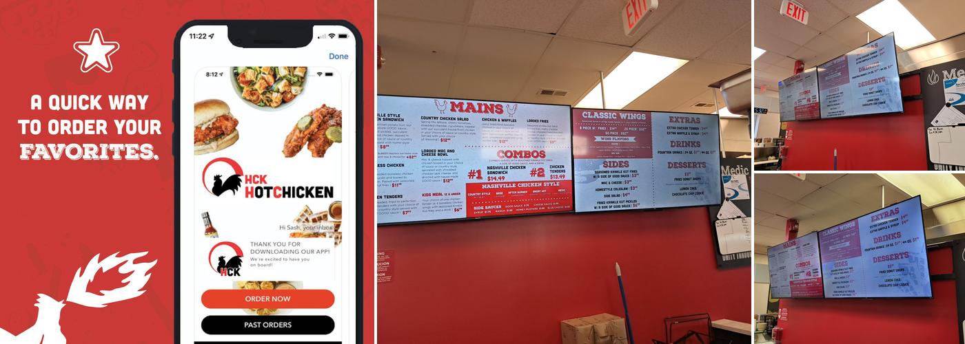 HCK Hot Chicken Menu