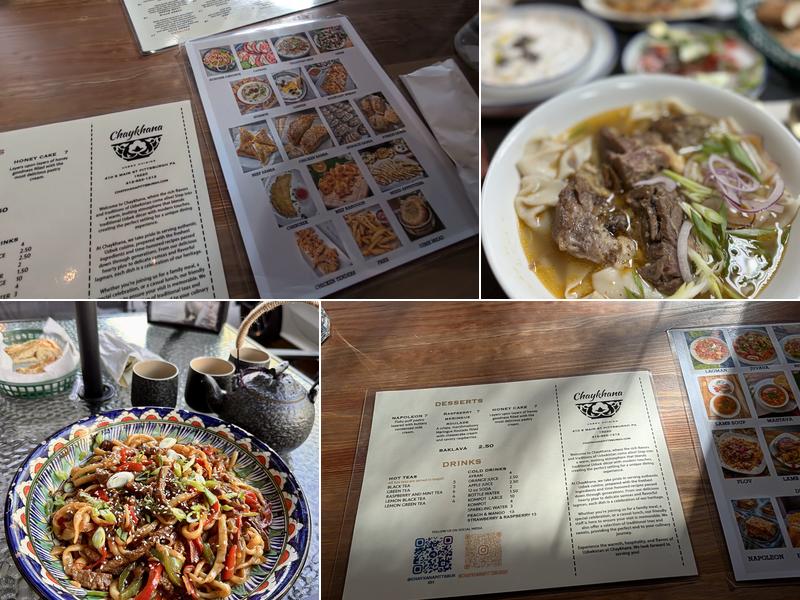 Chaykhana Pittsburgh Menu
