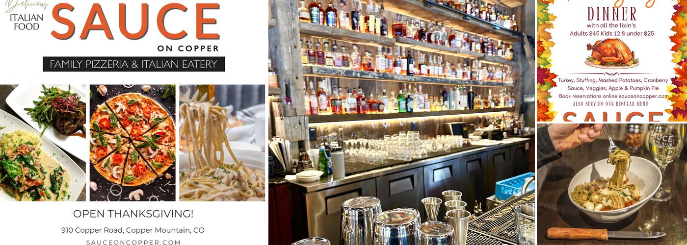 Sauce on Copper Menu